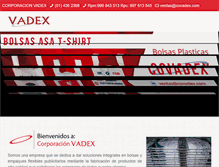 Tablet Screenshot of covadex.com